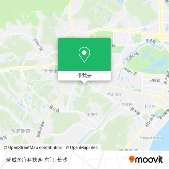 爱威医疗科技园-东门地图
