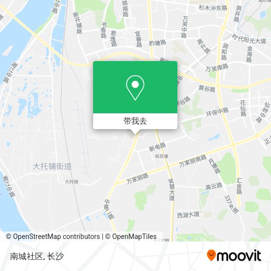 南城社区地图