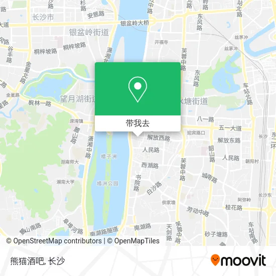 熊猫酒吧地图