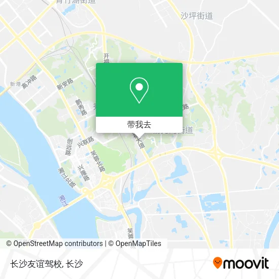 长沙友谊驾校地图