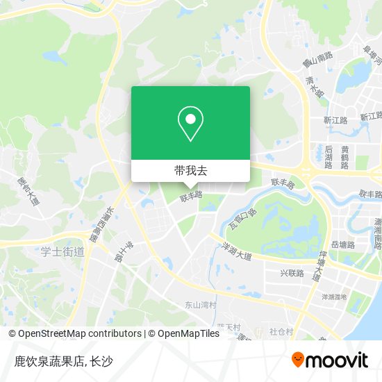 鹿饮泉蔬果店地图