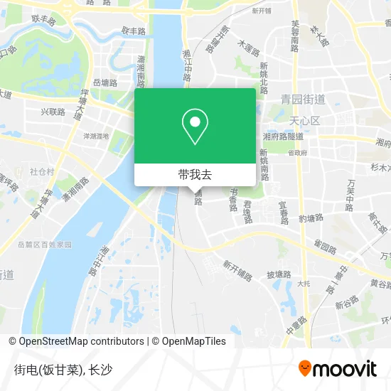 街电(饭甘菜)地图