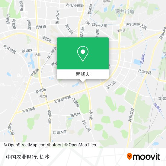 中国农业银行地图