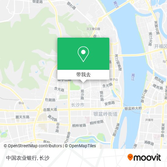 中国农业银行地图