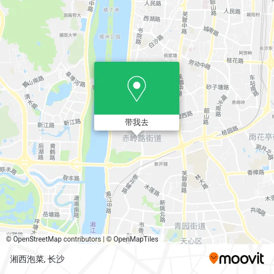 湘西泡菜地图