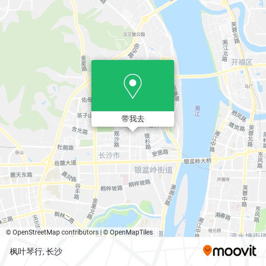 枫叶琴行地图