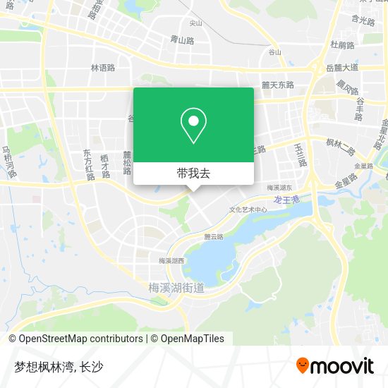 梦想枫林湾地图