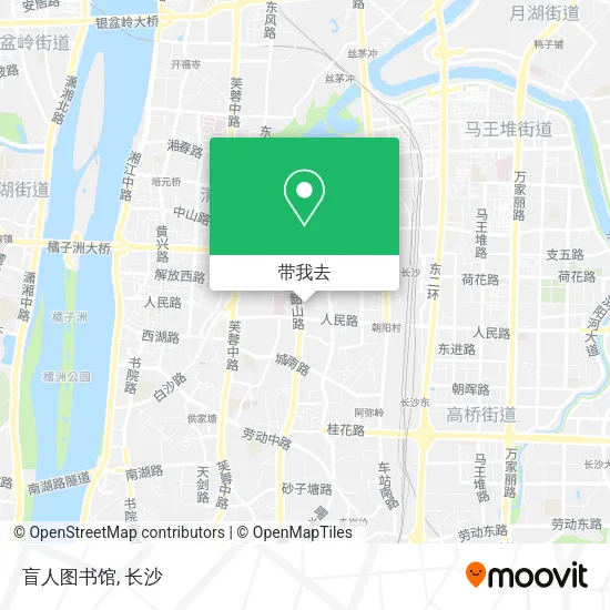 盲人图书馆地图