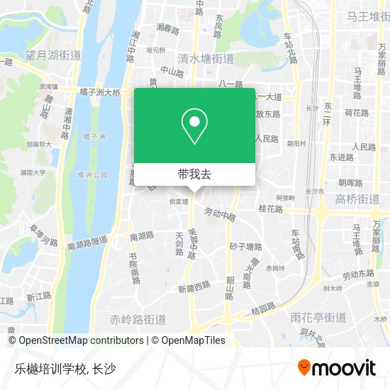 乐樾培训学校地图