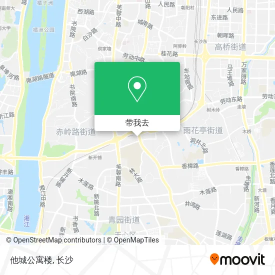 他城公寓楼地图