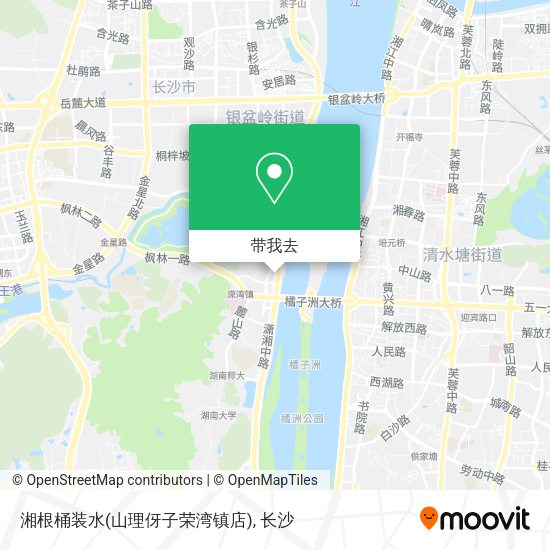 湘根桶装水(山理伢子荣湾镇店)地图