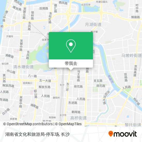 湖南省文化和旅游局-停车场地图