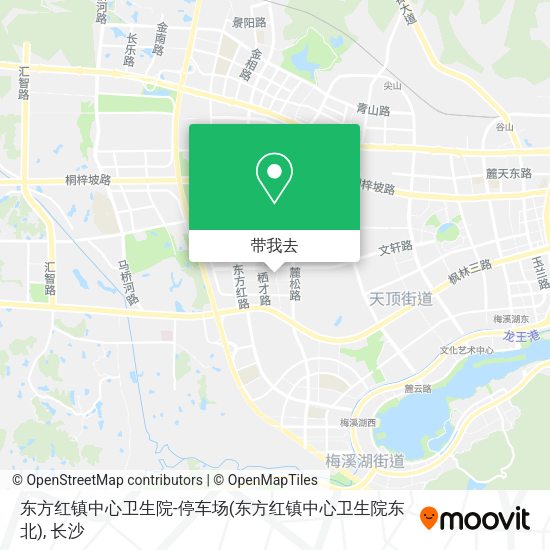 东方红镇中心卫生院-停车场(东方红镇中心卫生院东北)地图