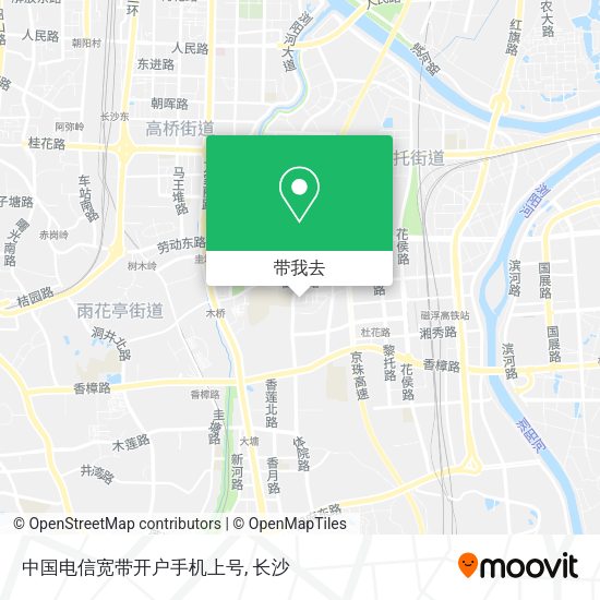 中国电信宽带开户手机上号地图