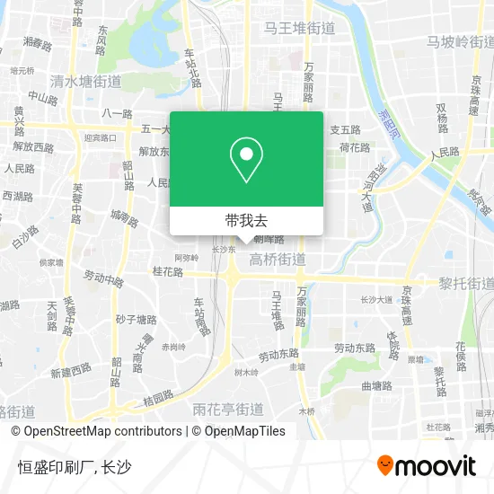 恒盛印刷厂地图