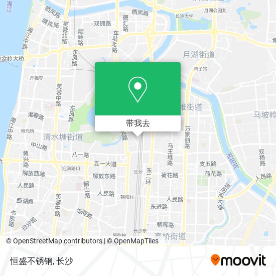 恒盛不锈钢地图