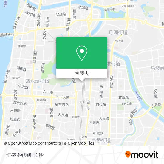 恒盛不锈钢地图