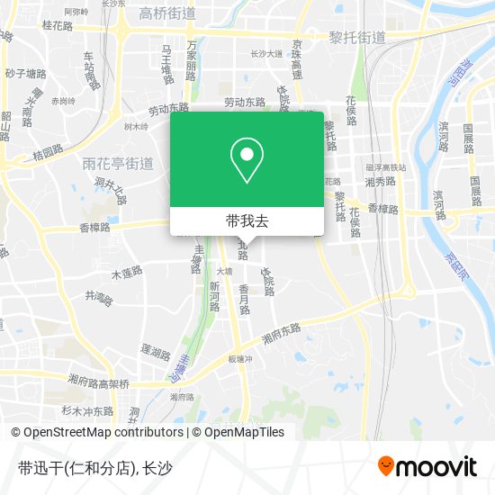 带迅干(仁和分店)地图