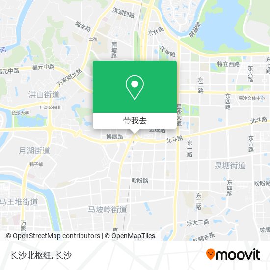 长沙北枢纽地图
