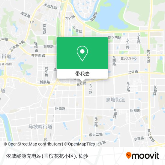 依威能源充电站(香槟花苑小区)地图