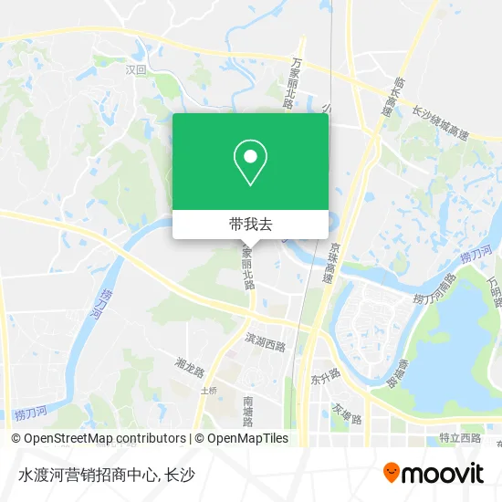 水渡河营销招商中心地图