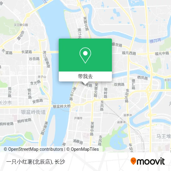 一只小红薯(北辰店)地图
