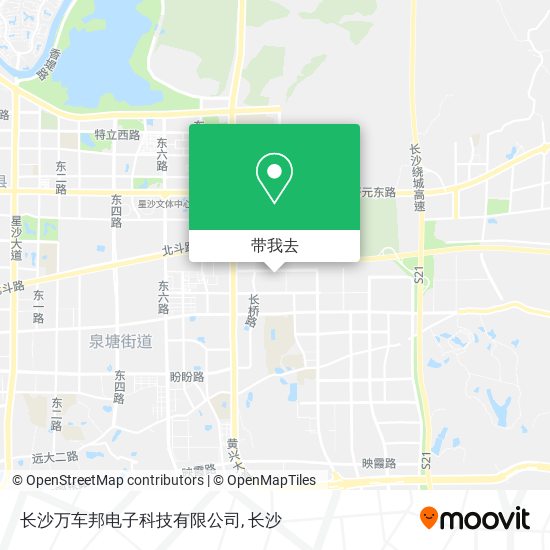 长沙万车邦电子科技有限公司地图