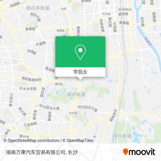 湖南万乘汽车贸易有限公司地图