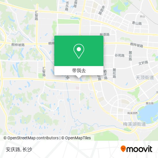 安庆路地图
