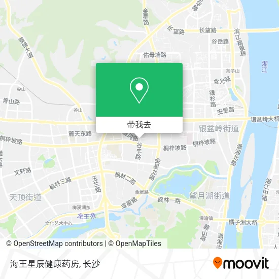 海王星辰健康药房地图