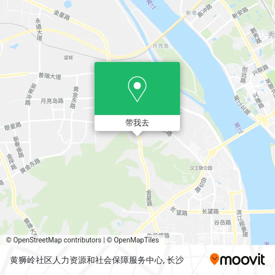 黄狮岭社区人力资源和社会保障服务中心地图