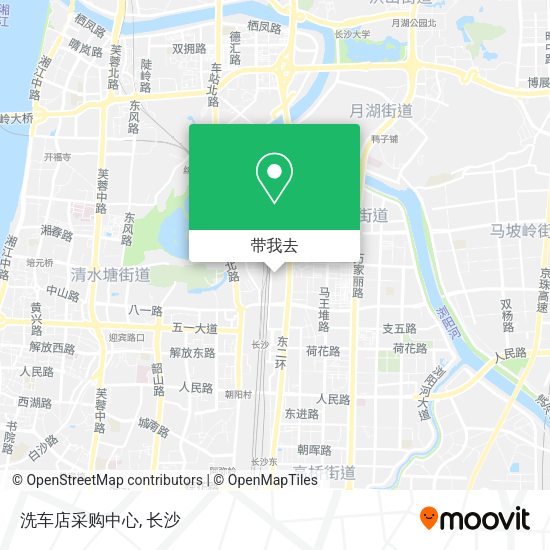 洗车店采购中心地图