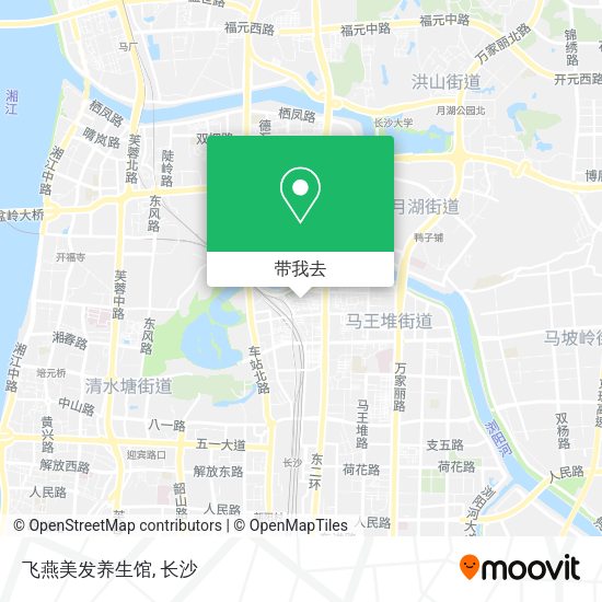飞燕美发养生馆地图