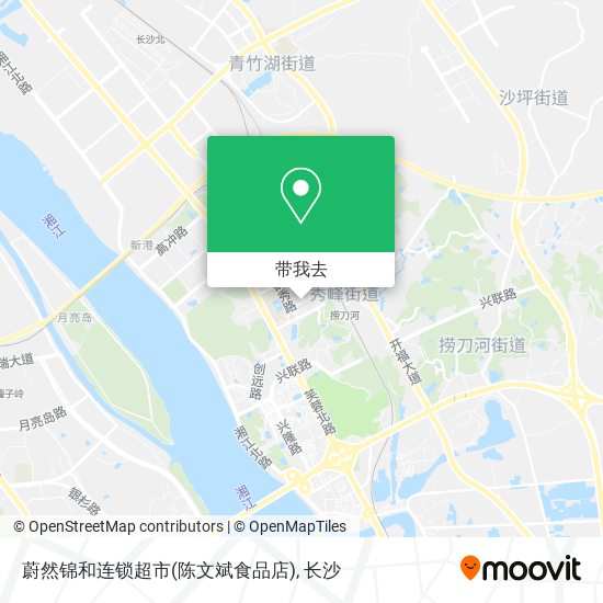 蔚然锦和连锁超市(陈文斌食品店)地图