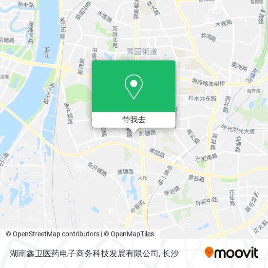 湖南鑫卫医药电子商务科技发展有限公司地图