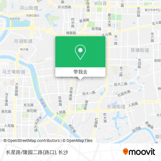 长星路/隆园二路(路口)地图