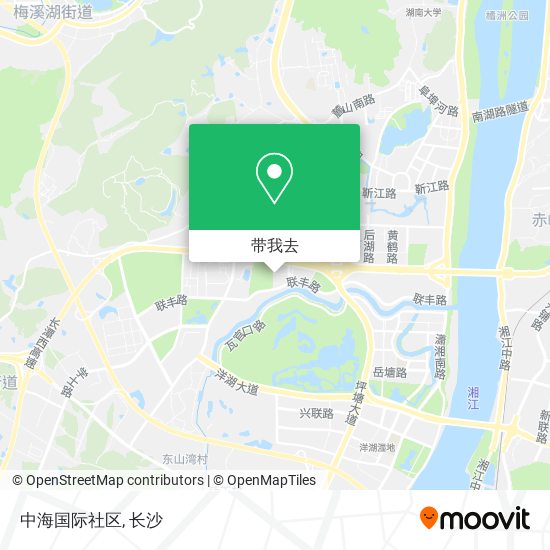 中海国际社区地图