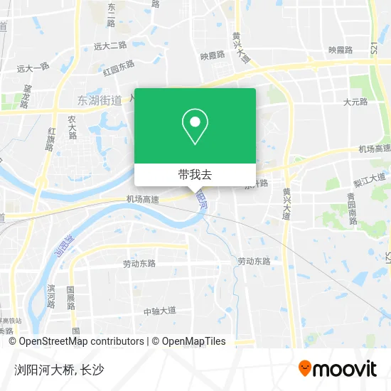 浏阳河大桥地图