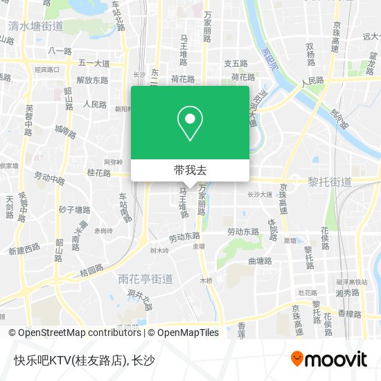 快乐吧KTV(桂友路店)地图