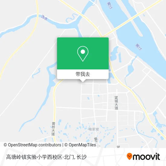 高塘岭镇实验小学西校区-北门地图