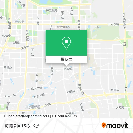 海德公园15栋地图