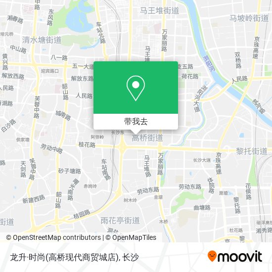 龙升·时尚(高桥现代商贸城店)地图