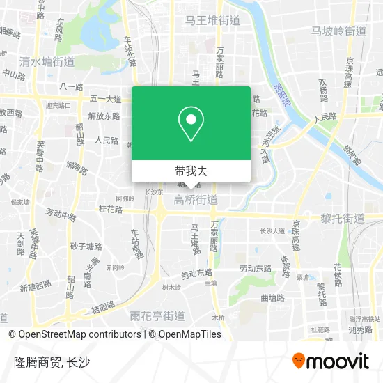 隆腾商贸地图