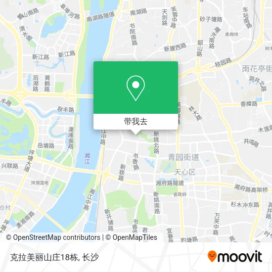 克拉美丽山庄18栋地图