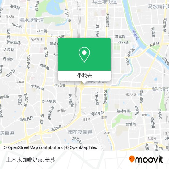 土木水咖啡奶茶地图