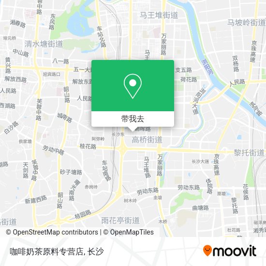 咖啡奶茶原料专营店地图
