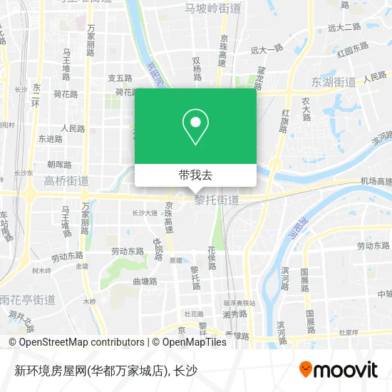 新环境房屋网(华都万家城店)地图