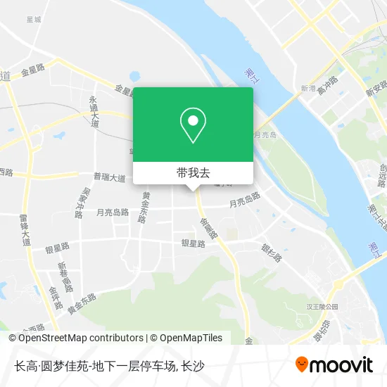 长高·圆梦佳苑-地下一层停车场地图