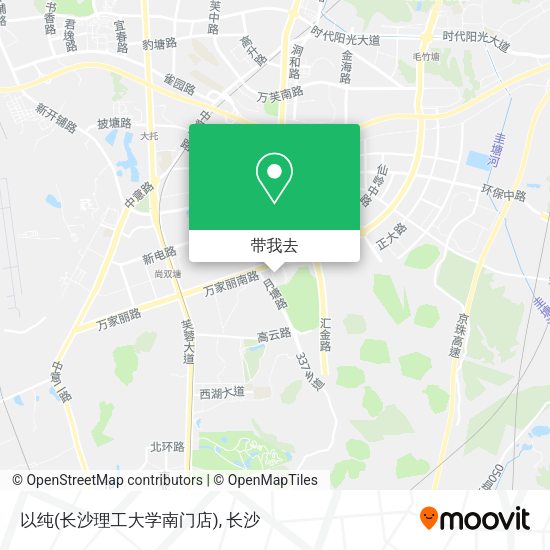 以纯(长沙理工大学南门店)地图