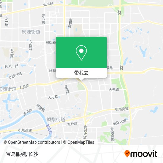 宝岛眼镜地图